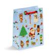 Opakowanie Torba na prezenty Christmas Friends rozmiar L