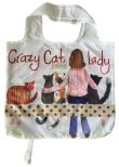 Opakowanie Torba na zakupy Crazy Cat Lady Kociara