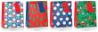 Opakowanie Torba prezentowa Boże Narodzenie 26x12x32cm MIX