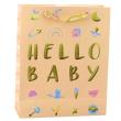 Opakowanie Torba prezentowa Hello Baby 32x26x10cm