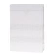 Opakowanie Torebka lux średnia (A5) brokat biała 18x23x10