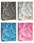 Opakowanie Torebka ozdobna 18x23x8cm hot-stamp mix ROZETTE