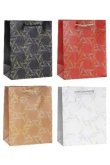 Opakowanie Torebka ozdobna 18x23x8cm hot-stamp mix ROZETTE