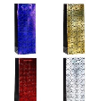 Opakowanie Torebka ozdobna na butelkę 12x36x9cm mix ROZETTE