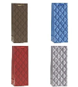 Opakowanie Torebka ozdobna na butelkę 12x36x9cm mix ROZETTE