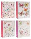Opakowanie Torebka prezentowa 26x32x10cm Motyle mix