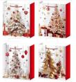 Opakowanie Torebka prezentowa S Boże Narodzenie MIX