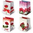 Opakowanie Torebki ozdobne TT5-22 Czerwone Róże 10 sztuk