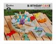 Opakowanie Tort urodzinowy drewniany do krojenia