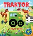 Traktor. Brum brum. Autor: Korolkiewicz Elżbieta. Dadada.pl Okładka książki Traktor. Brum brum