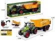 Opakowanie Traktor z przyczepą 35x9x8cm