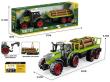 Opakowanie Traktor z przyczepą i drewnem 35x9x8cm