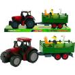 Opakowanie Traktor z przyczepą i ptakami