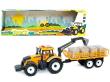 Opakowanie Traktor z przyczepą światło dźwięk napęd