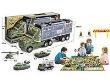 Opakowanie Transporter wojskowy z pojazdami i matą