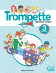 Trompette 3 podręcznik. Autor: Vanthier Helene. Dadada.pl Okładka książki Trompette 3 podręcznik