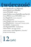 Okładka książki Twórczość 12/2025