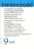 Twórczość 9/2025. Autor:   Praca zbiorowa. Dadada.pl Okładka książki Twórczość 9/2025