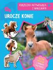 Okładka książki Urocze konie. Książeczka aktywizująca z naklejkami