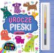 Okładka książki Urocze pieski. Tęczowa Kredka + naklejki