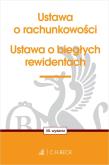 Okładka książki Ustawa o rachunkowości oraz ustawa o biegłych rewidentach wyd. 40