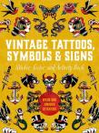 Okładka książki Vintage Tattoos, Symbols & Signs. Sticker, Color & Activity Book