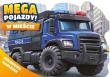 Okładka książki W mieście. Mega pojazdy! + kolorowe naklejki!