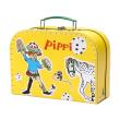 Opakowanie Walizka dziecieca na zabawki Pippi żółta