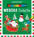 Wesołe Święta. Flamaster wodny. Autor: Opracowanie zbiorowe. Dadada.pl Okładka książki Wesołe Święta. Flamaster wodny