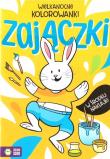 Wielkanocne kolorowanki. Zajączki. Autor:   Praca zbiorowa. Dadada.pl Okładka książki Wielkanocne kolorowanki. Zajączki