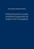 Okładka książki Wielowymiarowa analiza wrażliwości gospodarczej...