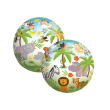 Opakowanie Winylowa piłka 23 cm Dżungla