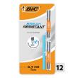Opakowanie Wkłady+gumka BIC Break Resistant 0.7mm blister 12+2szt
