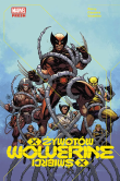 Wolverine - X żywotów/X śmierci. Autor: Percy Benjamin, Joshua Cassara, Federico Vicentini. Dadada.pl Okładka książki Wolverine - X żywotów/X śmierci