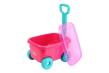 Opakowanie Wózek na zabawki na kółkach różowy