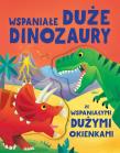 Okładka książki Wspaniałe duże dinozaury ze wspaniałymi dużymi okienkami