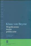 Okładka książki Współczesne teorie polityczne