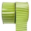 Opakowanie Wstążka satynowa karbowana 40mm/3m zielona