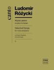 Okładka książki Wybór pieśni, cz.3 na głos i fortepian