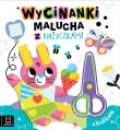 Okładka książki Wycinanki malucha z nożyczkami. Z królikiem