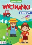Wycinanki. Zawody.. Autor: Monika Majewska. Dadada.pl Okładka książki Wycinanki. Zawody.
