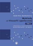Okładka książki Wykłady z filozofii społecznej. Tom 2