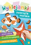 Okładka książki Wyklejanki. Zwierzęta morskie