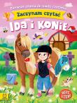 Okładka książki Zaczynam czytać. Duże litery. Pierwsze zdania do nauki czytania. Ida i konie. Duże litery