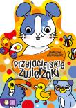 Zakręcone kolorowanie. Przyjacielskie zwierzaki. Autor: Justyna Tkocz. Dadada.pl Okładka książki Zakręcone kolorowanie. Przyjacielskie zwierzaki