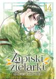 Zapiski zielarki. Tom 14. Autor: Ikki Nanao, Natsu Hyuuga, Nekokurage. Dadada.pl Okładka książki Zapiski zielarki. Tom 14
