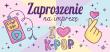 Opakowanie Zaproszenie K-POP (5szt)