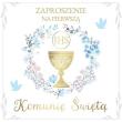 Opakowanie Zaproszenie Komunia (10szt)