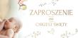Opakowanie Zaproszenie na Chrzest Z115 (5szt)