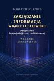 Okładka książki Zarządzanie informacją w nauce XX i XXI wieku